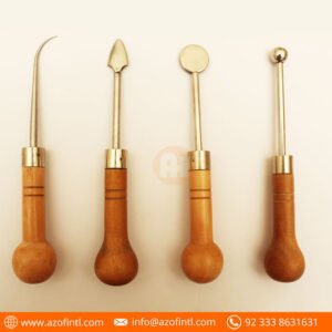 Set of 4 pcs Flower Making Tools Rat Tail, Runner, Spade and Ball